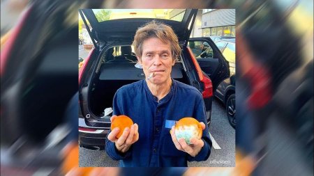 Уильям дефо с апельсинами