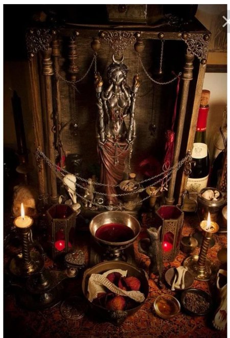 Викканский домашний алтарь