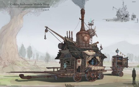 Стимпанк дом арт