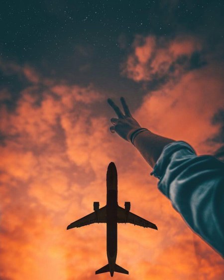 Самолеты улетают