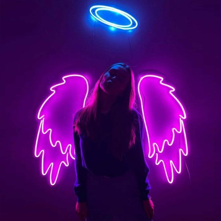 Крылья неон