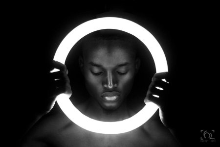 Круглая лампа