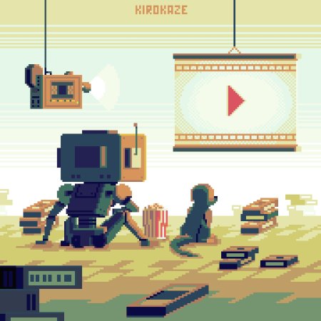 Робот пиксель