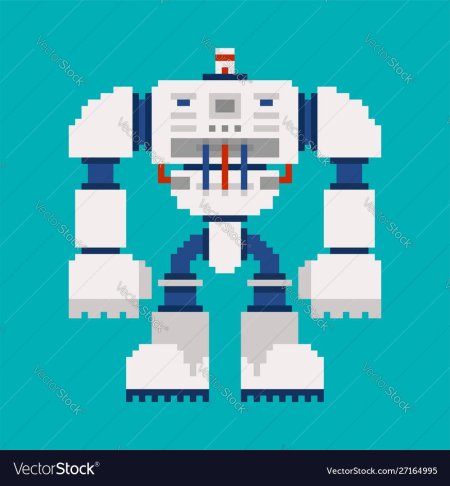 Робот пиксель