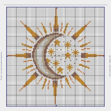 Вышивка крестом круглые схемы