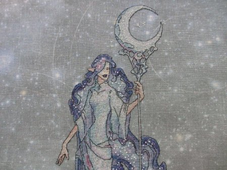 Мечты под луной схема вышивки