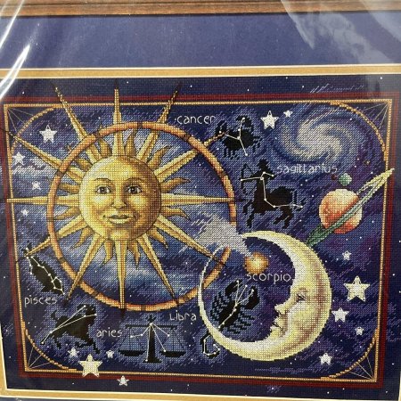 Набор для вышивания "Луна и солнце" RK Larkes