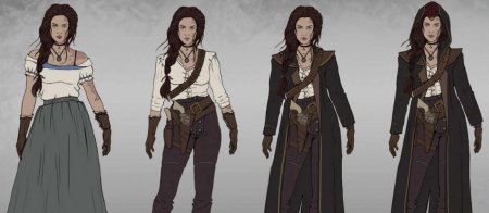 Концепт персонажей Assassins Creed