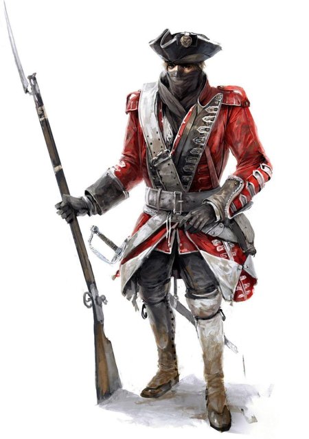 Британские солдаты ассасин Крид 3