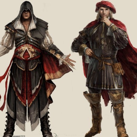 Assassins Creed 2 Эцио концепт