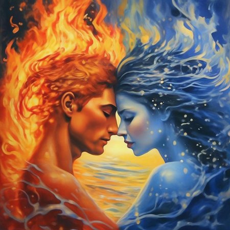 Стихия огня и воды
