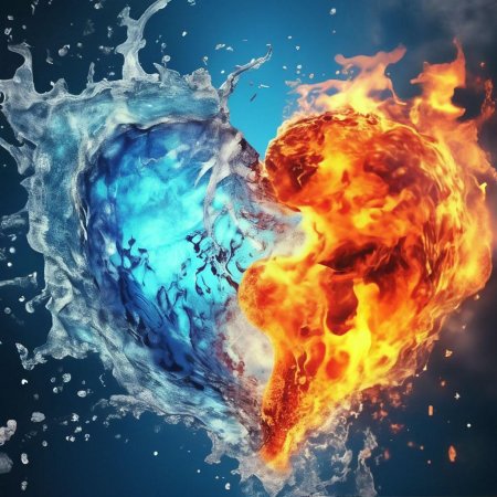 Сердце огонь