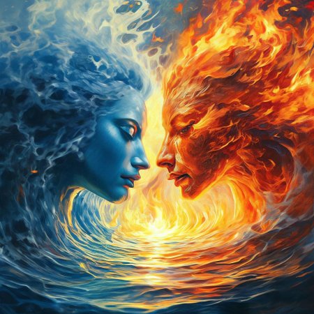 Стихия огня и воды