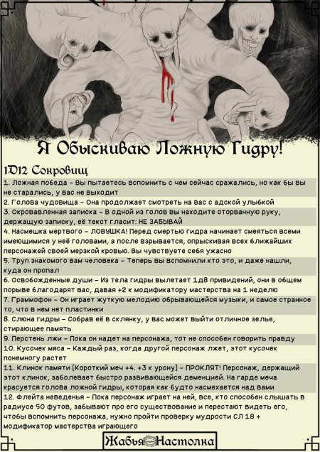 Лжегидра ДНД 5