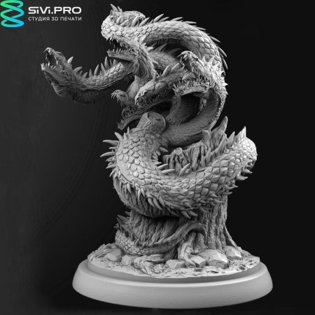 Скелет Лернейской гидры Hades