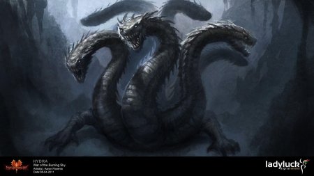 Лернейская гидра дракон