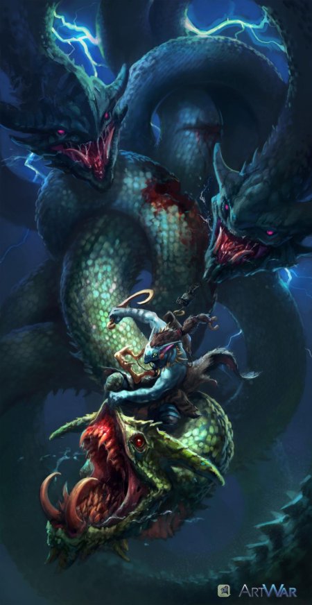 Гидра монстр