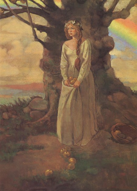 Идунн Скандинавская богиня