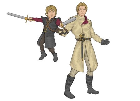 Джейме Ланнистер и Тирион Ланнистер