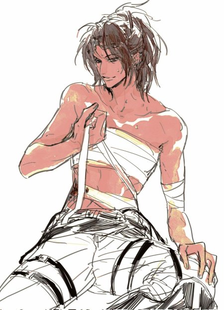 Ханджи из атаки титанов