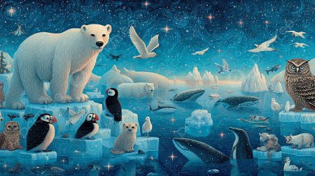 Арктика иллюстрация
