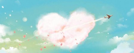 Самолет в небе