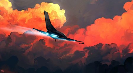 Самолет арт