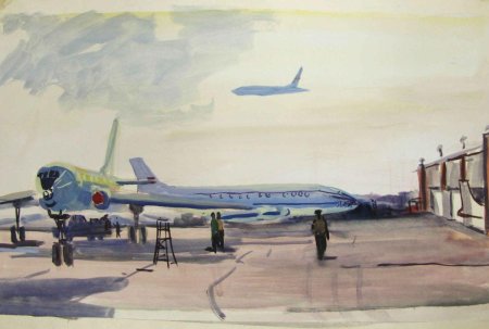 Дейнека художник Авиация