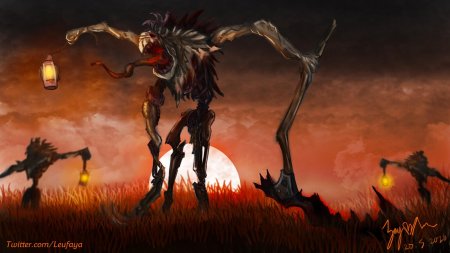 Тыквоголовый Фиддлстикс реворк