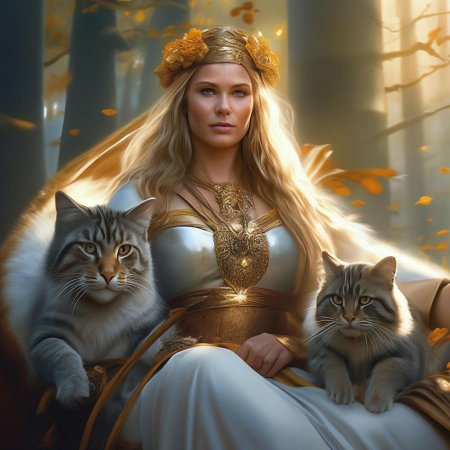 Фрейя богиня Скандинавская