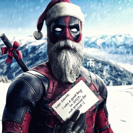 Дэдпул Санта