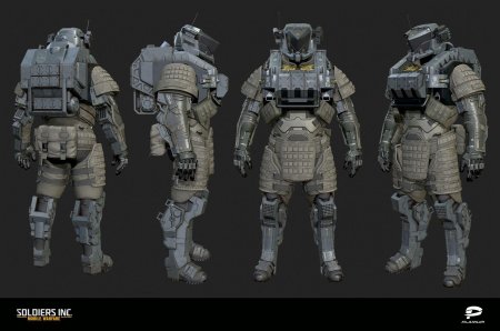 Солдат джаггернаут концепт арт