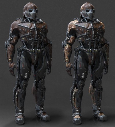 Экзоскелет нанокостюм