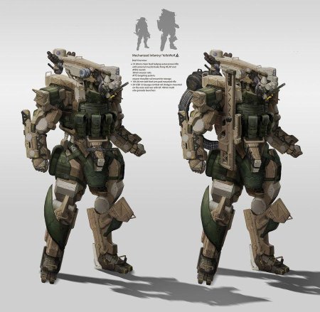 Солдат джаггернаут концепт арт