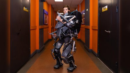 Алексей Ледюков экзоскелет