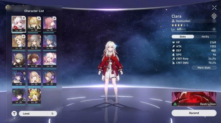Клара Honkai Star