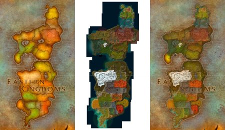 Карта ворлд оф варкрафт восточные королевства