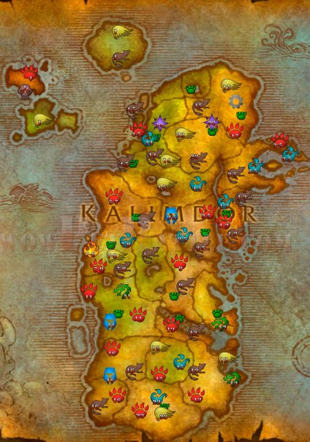 Распорядители полетов Альянс 3.3.5 Калимдор