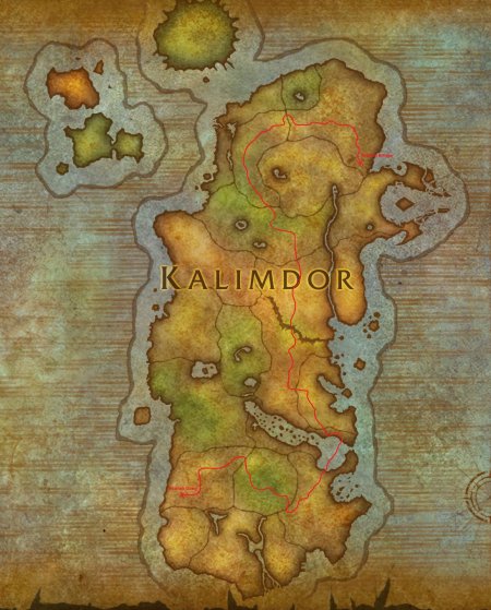 Калимдор ВОВ 3.3.5