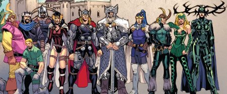 Боги Асгарда Марвел