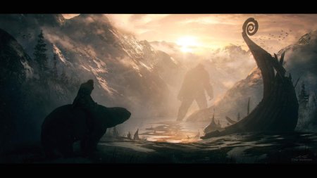 Скандинавия Викинги Вакхалла