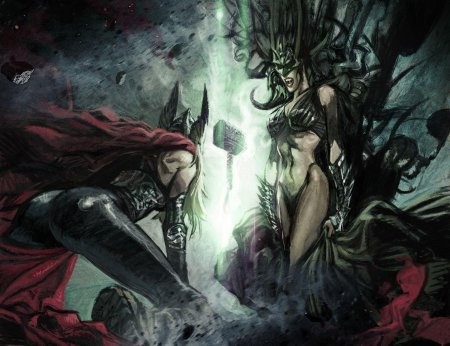 Хела богиня смерти Марвел