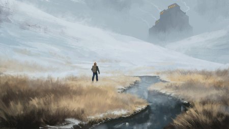 Странник Геншин арт