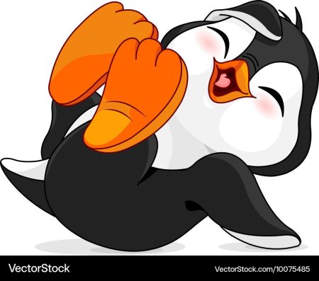 Пингвины мультяшные