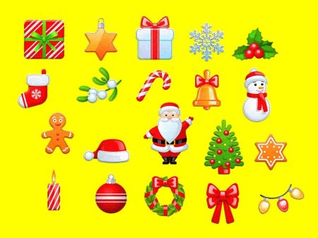 Новогодние атрибуты