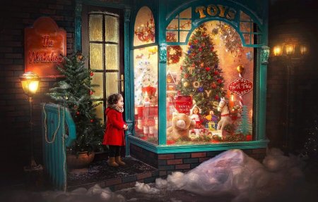 Новогодние витрины