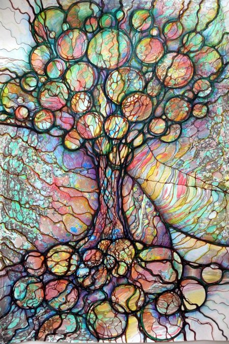 Нейрографика дерево изобилия