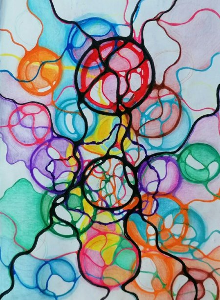 Разноцветная жизнь рисунки