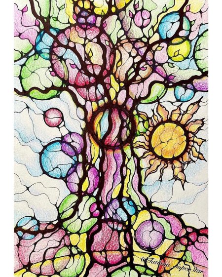 Оксана Авдеева Нейрографика