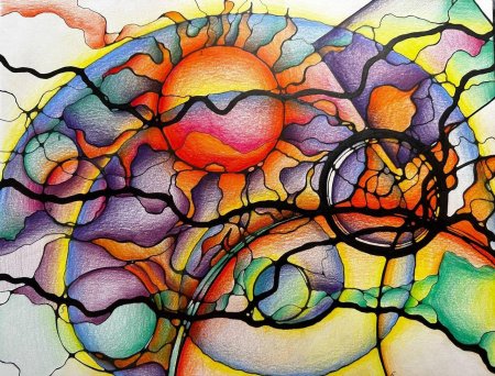 Оксана Авдеева Нейрографика